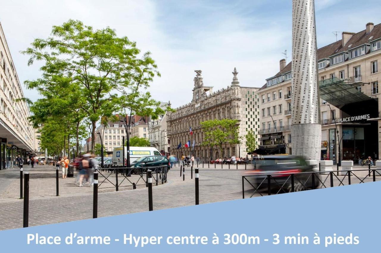 Design Appart - Hyper Centre - Tram - Free Wifi - Lerelaisdodile21 Валансьєнн Екстер'єр фото